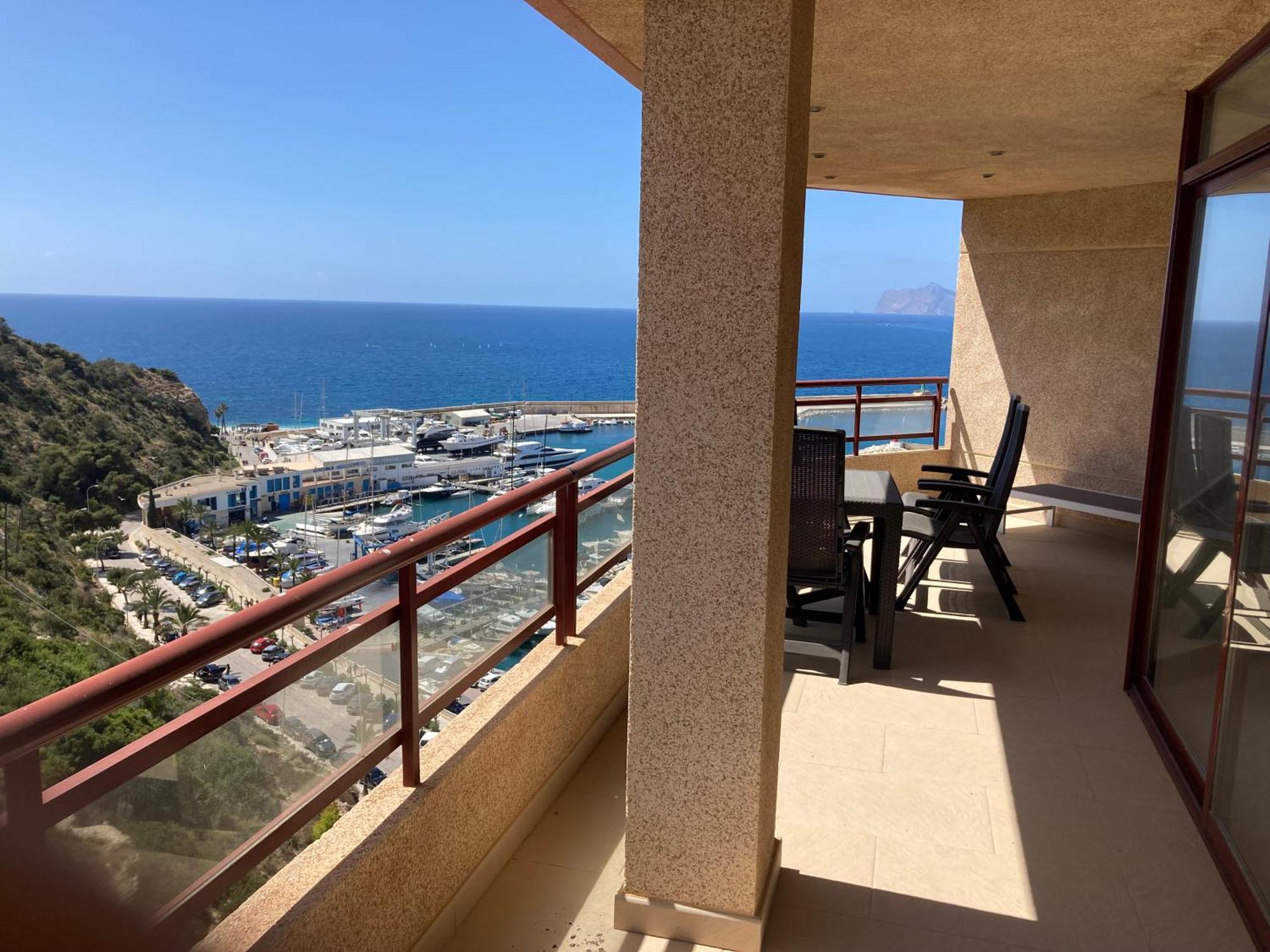 Atico Duplex Penthouse Rosa Marina Club Nautico Calpe Penon Sea View Διαμέρισμα Εξωτερικό φωτογραφία